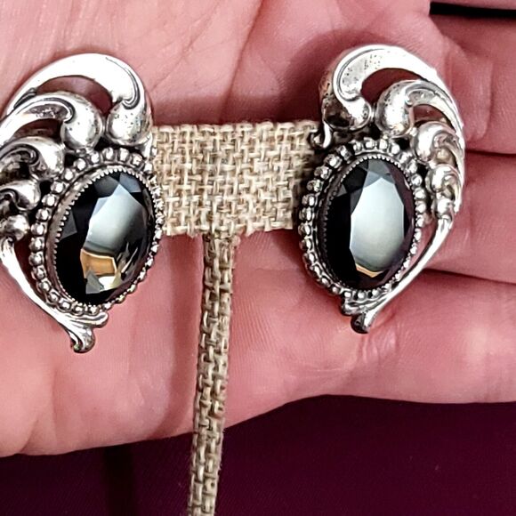 Danecraft 925 Sterling Silver Clip On Earrings - Picture 2 of 7